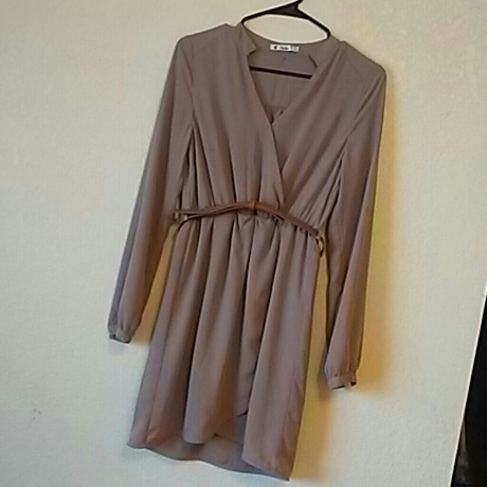 ๐ Papaya Sheer Midi Dress - Picture 1 of 8